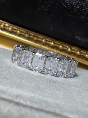 Tiviss Brilliant Baguette Full Eternity Ring Band